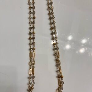 Elegant Gold and Silver Women's Necklace